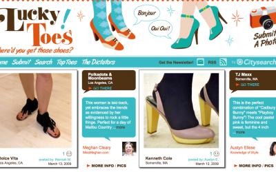 Shoe Fanatics Rejoice: LUCKYTOES.COM is here!