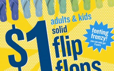 $1 Sandals at Old Navy – Sat. May 23 ONLY!