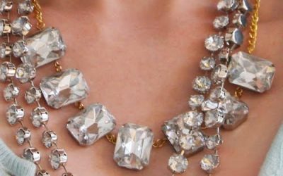 DIY: J. Crew Rhinestone Necklaces