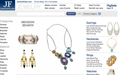 New Shopping Site: JewelryFlash.com Brings the Bling to your Inbox