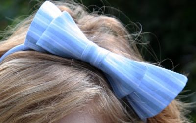 DIY: Gossip Girl-Style Headband from Men’s Shirt Collar
