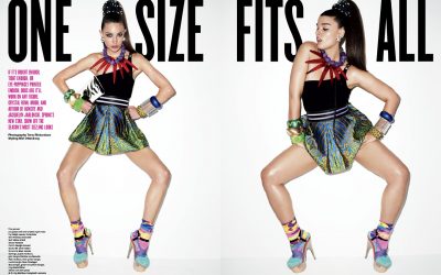 V Magazine – “One Size Fits All” Spread