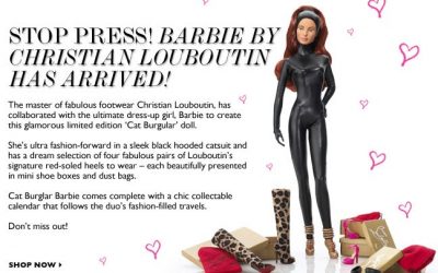 Christian Louboutin Barbie Available at Net-a-Porter