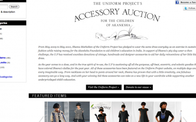 Buy the LBD from the Uniform Project…and the Accessories!
