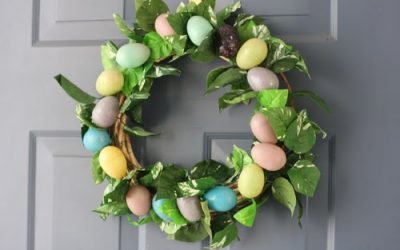 DIY: $4 Easter Wreath