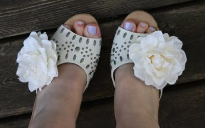 DIY Corsage Shoe Clips