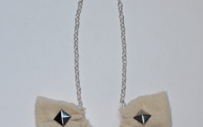 DIY Ruffle Studded Necklace: Create Couture Challenge