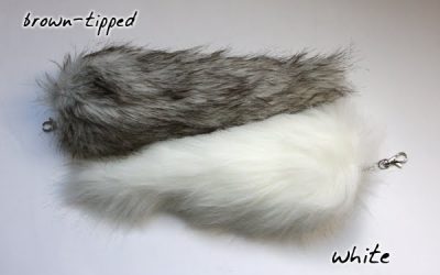 Faux Fox Fur Tails Now In Stock! And Some More Goodies for my Etsy Shop…