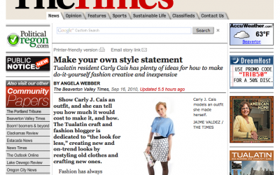 I’ve Been Featured in the Times!