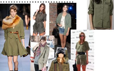 Style It Chic: Army Shirt 3 Ways