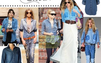 Style It Chic!: Denim Shirt 3 Ways