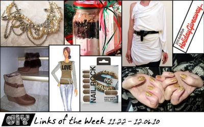 DIY Links of the Week 11.22- 12.6.10