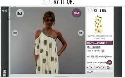 Try on Dresses Online: Miss Selfridge’s Magic Mirror is Here!