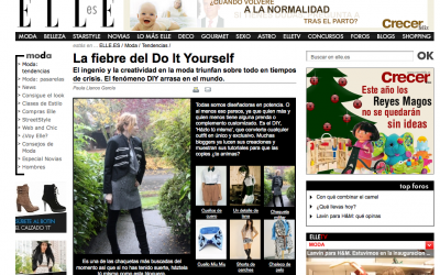 I’ve Been Featured on Elle.com Spain!