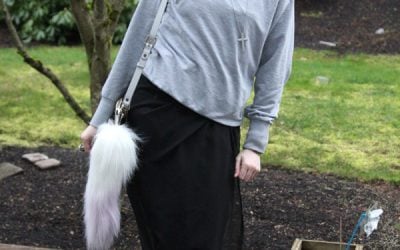 3.03.11 Outfit: Sheer Skirt and Etsy Preview