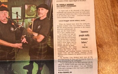 Socks for Japan Featured in the Tualatin / Tigard / Beaverton Valley Times