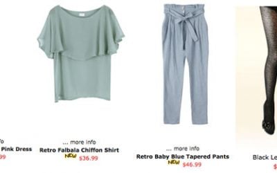 Shopping and Shipping is a Chic Steal at Romwe.com