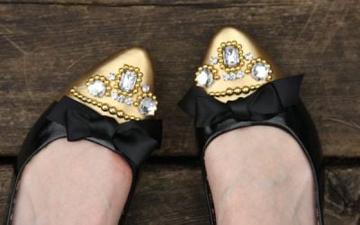 Don’t Buy, DIY! Miu Miu Rhinestone-Embellished Flats Tutorial