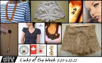 DIY Links of the Week 5.23 – 6.12.11