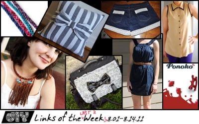 DIY Links of the Week 8.1 – 8.14.11