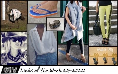 DIY Links of the Week 8.15 – 8.21.11