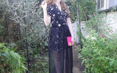 7.17.11 Outfit: Sheer Over Birds