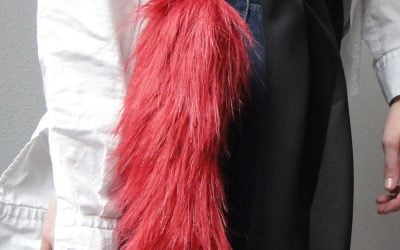 New Colors for Fur Tails and Puffs Now Available in My Etsy Shop!