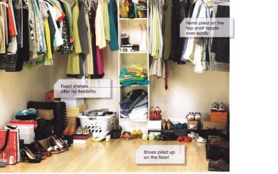 Closet Makeovers and 7 Ways to Create a Curated Closet