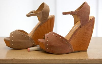 DIY in 5: Painted Suede Heels (with a Marker)