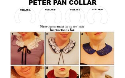 Introducing: Chic Steals DIY Patterns! And the Peter Pan Collar Pattern