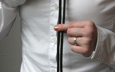 DIY: Chic Bolo Tie-Style Necklace