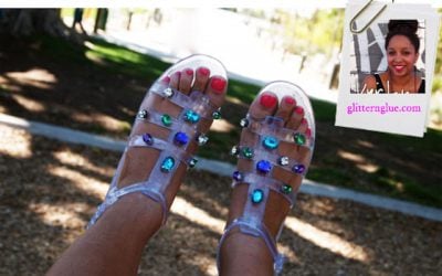 Introducing: DIY Bloggers Fashion Week! PLUS Tutorial 1: Dolce & Gabbana Jelly Sandals by Glitter’n Glue
