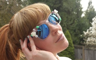 DIY Dolce & Gabbana Flower Embellished Sunglasses