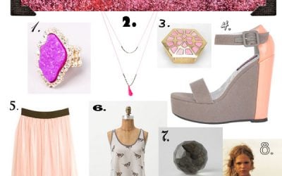 Inspired Wishlist: Grey and Pink for July