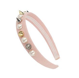topshop spike n pearl headband