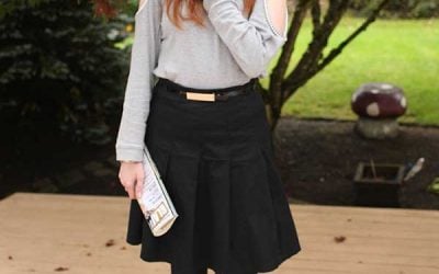 Outfit 10.20.12: Cut-Out Schoolgirl