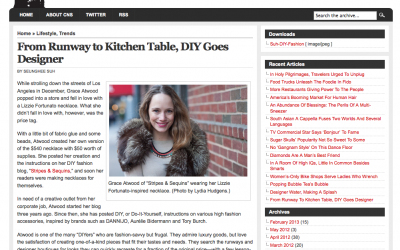 Chic Steals Featured In the Columbia News Service