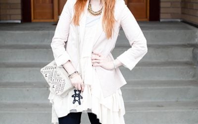 03.10.12 Outfit: Portland Bloggers Meetup and Creamy, Dreamy Layers