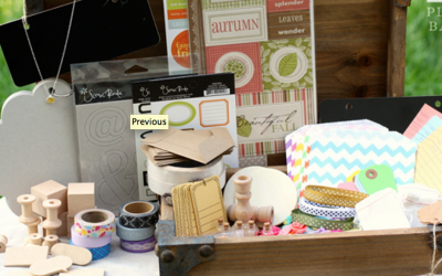 April Sponsor Spotlight: The Plaid Barn and a Giveaway: Goodie Box Stuffed with $50 Worth of DIY and Crafting Supplies!
