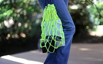 DIY Summer Net Bag Made from a T-Shirt