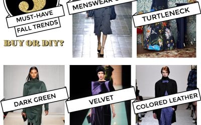 5 Must-Have Items to Update Your Wardrobe for Fall 2013: Buy or DIY