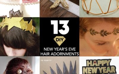 13 DIY New Year’s Eve Headbands and Head Adornments