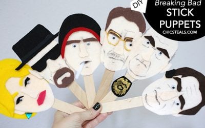 DIY Breaking Bad Stick Puppets for the Finale Episode: Who’s Your Favorite Character?