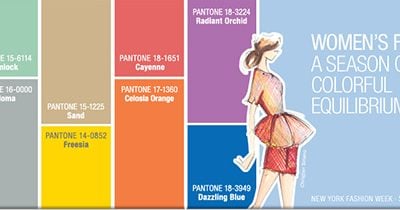 Pantone Color Fashion Report for Spring 2014: Blues and Purples Are IN!