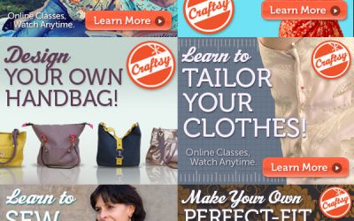 Giveaway! Win a Sewing Class from Craftsy