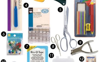 The 12 Must-Have Tools for Sewing DIY’s