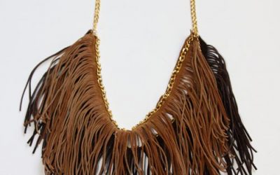 DIY Double-Fringed Necklace: Create Couture Challenge