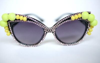 DIY A-Morir Embellished Sunglasses with Sunglass Warehouse