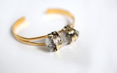 DIY Free People Wrapped Quartz Bangle