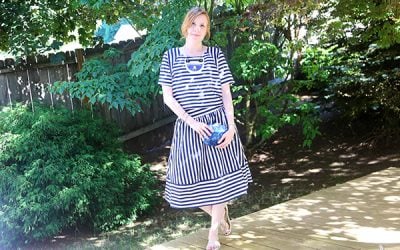 Outfit 7.29.14: Stripes Stripes Up and Down